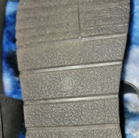 Womens Black Sandals - Picture 5 of 5